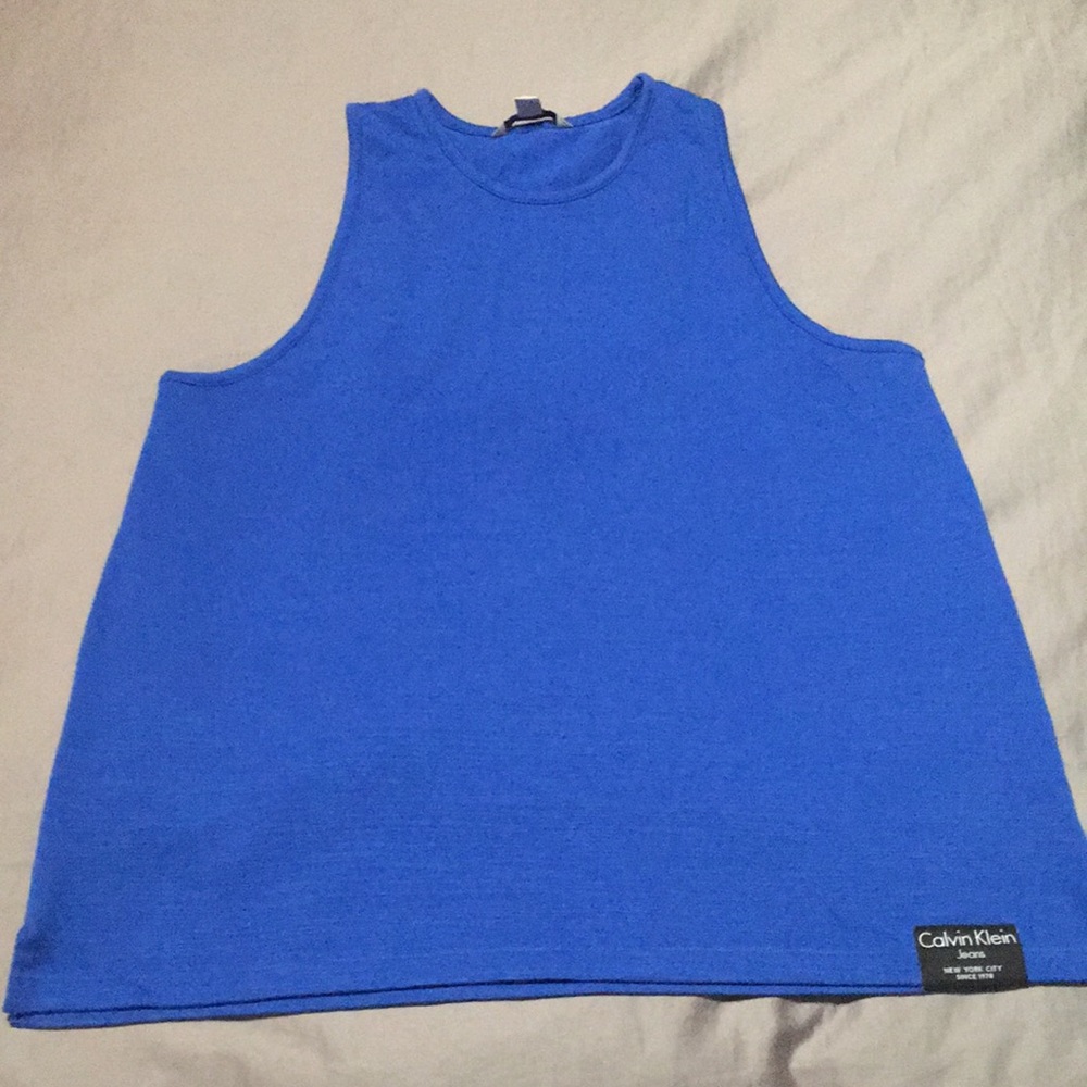 Calvin Klein Jeans Women’s Royal Blue Tank Top